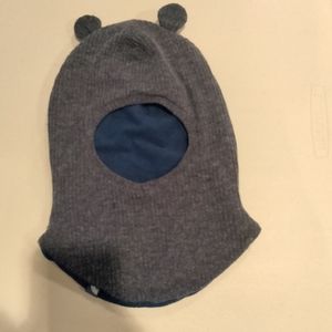 Kids Fleece Lined Bear Hat